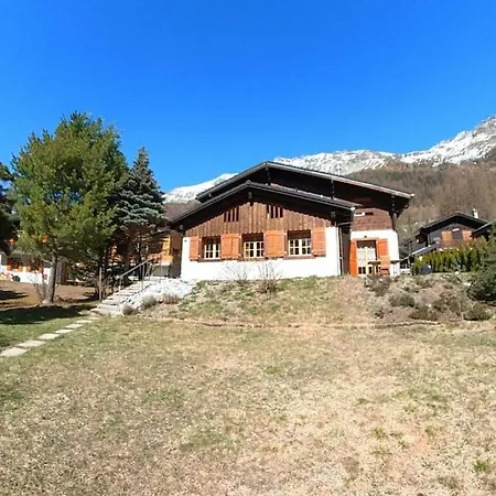 Chalet Stecaya Face à La Piste De L'aigle Zinal