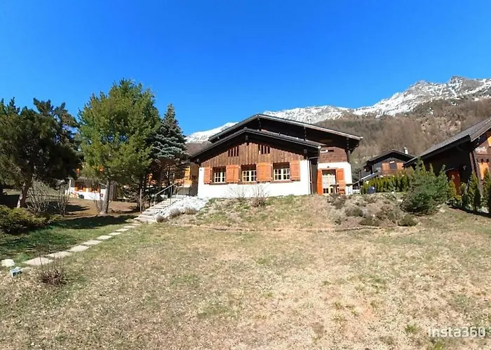 Chalet Stecaya Face à La Piste De L'aigle Zinal